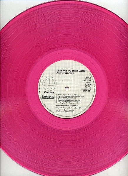 Chris Farlowe – 14 Things To Think About