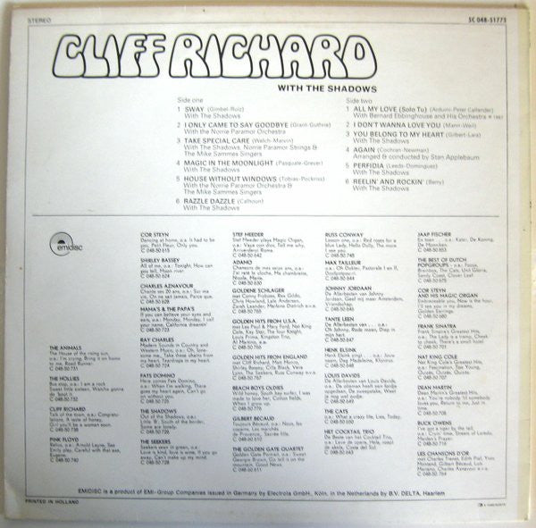 Cliff Richard With The Shadows – All My Love