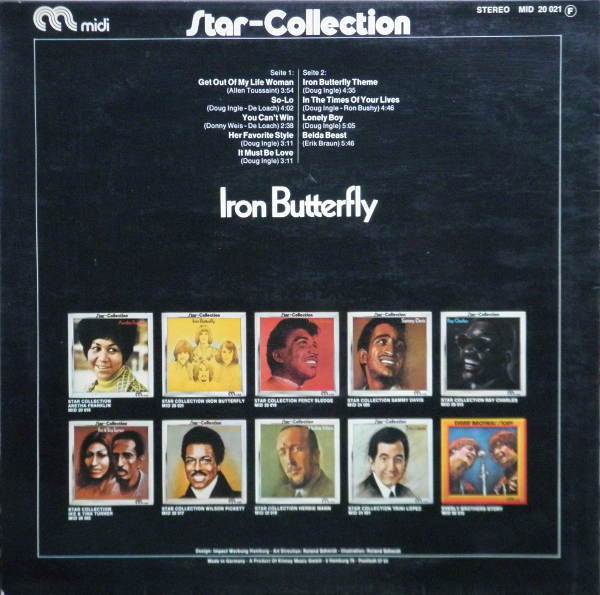 Iron Butterfly – Star-Collection