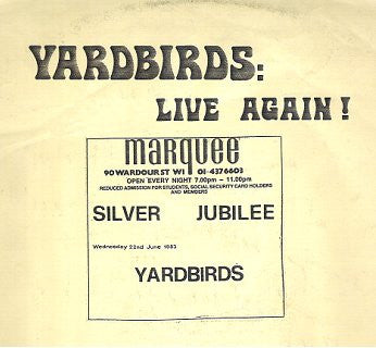 The Yardbirds – Yardbirds: Live Again