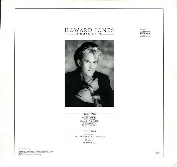 Howard Jones – Human's Lib