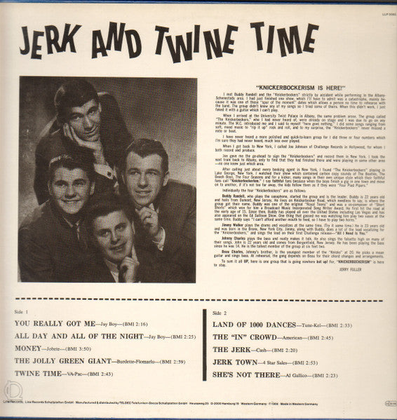 The Knickerbockers – Jerk And Twine Time