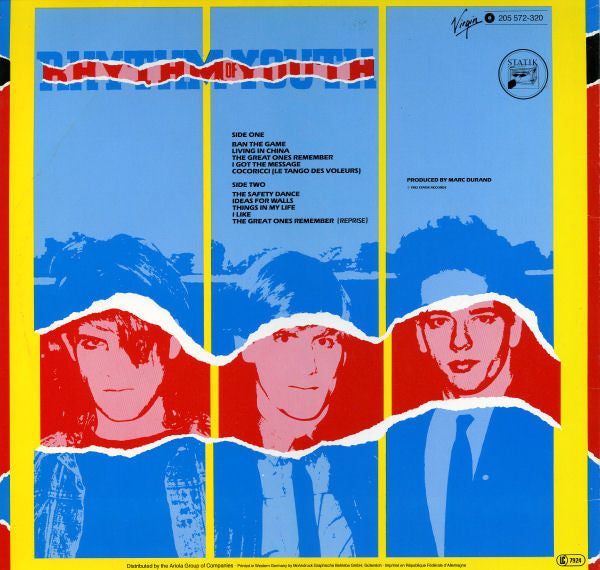 Men Without Hats – Rhythm Of Youth