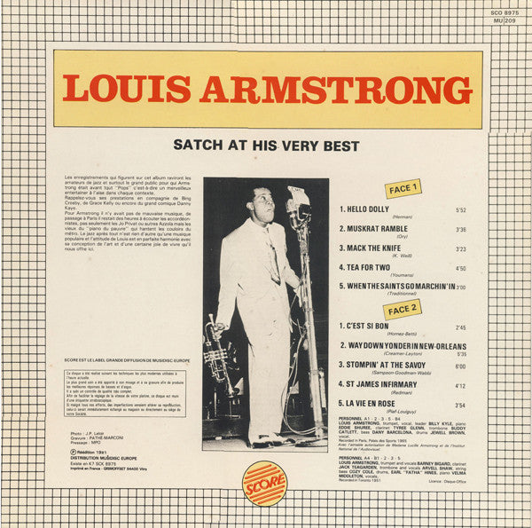 Louis Armstrong - Satch at his very best