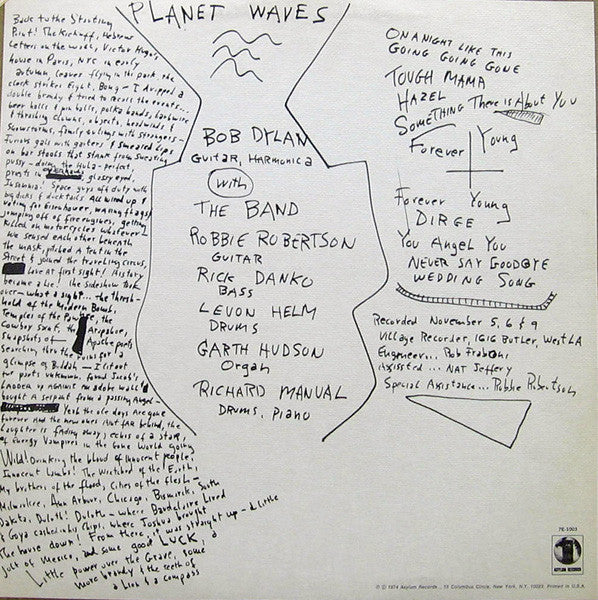 Bob Dylan – Planet Waves