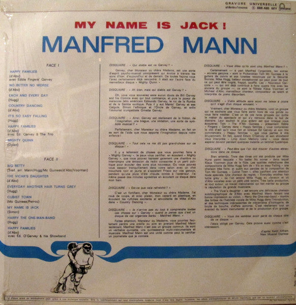 Manfred Mann – My Name Is Jack !