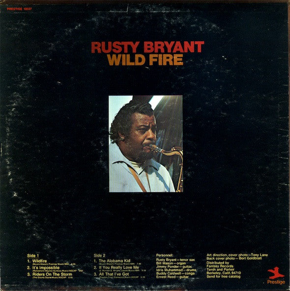 Rusty Bryant – Wild Fire
