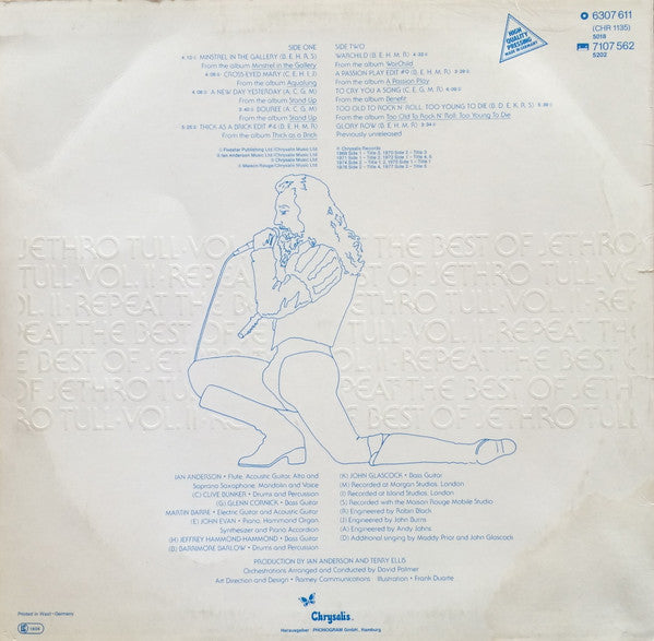 Jethro Tull – Repeat - The Best Of Jethro Tull - Vol II