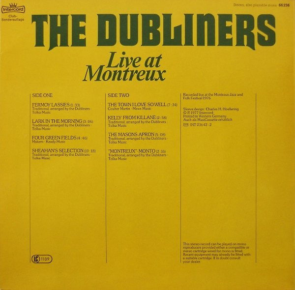 The Dubliners – Live At Montreux