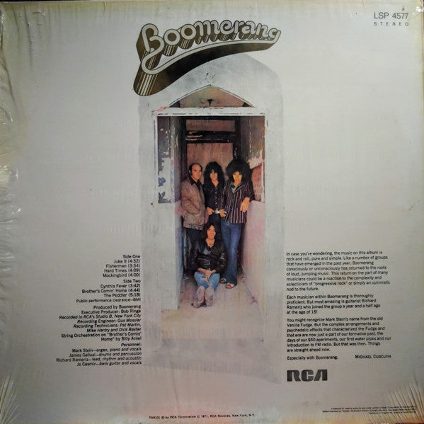 Boomerang – Boomerang