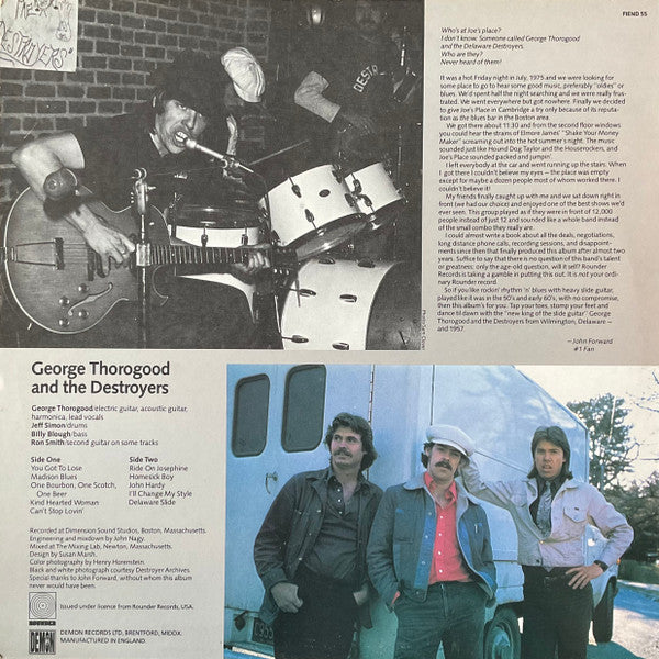 George Thorogood & The Destroyers – George Thorogood & The Destroyers