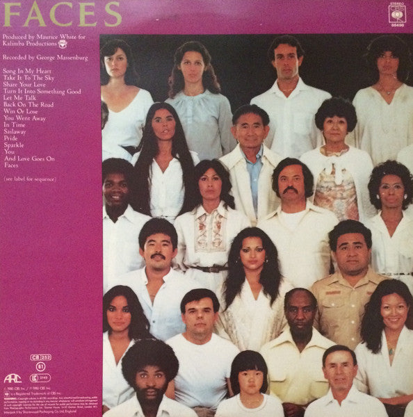 Earth, Wind & Fire – Faces
