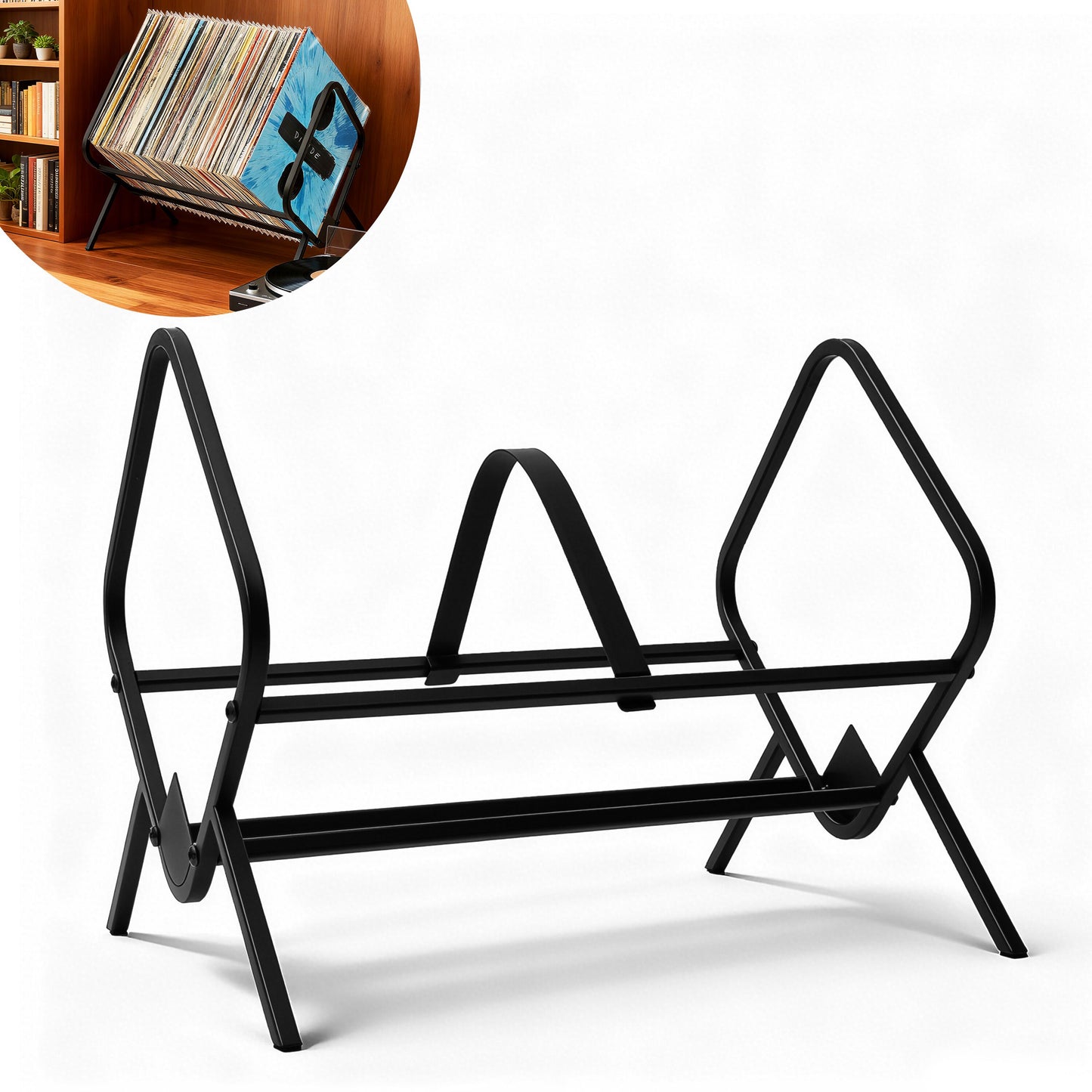 LP opbergsysteem – Vinyl Nest XL – Geschikt voor circa 90 LP’s